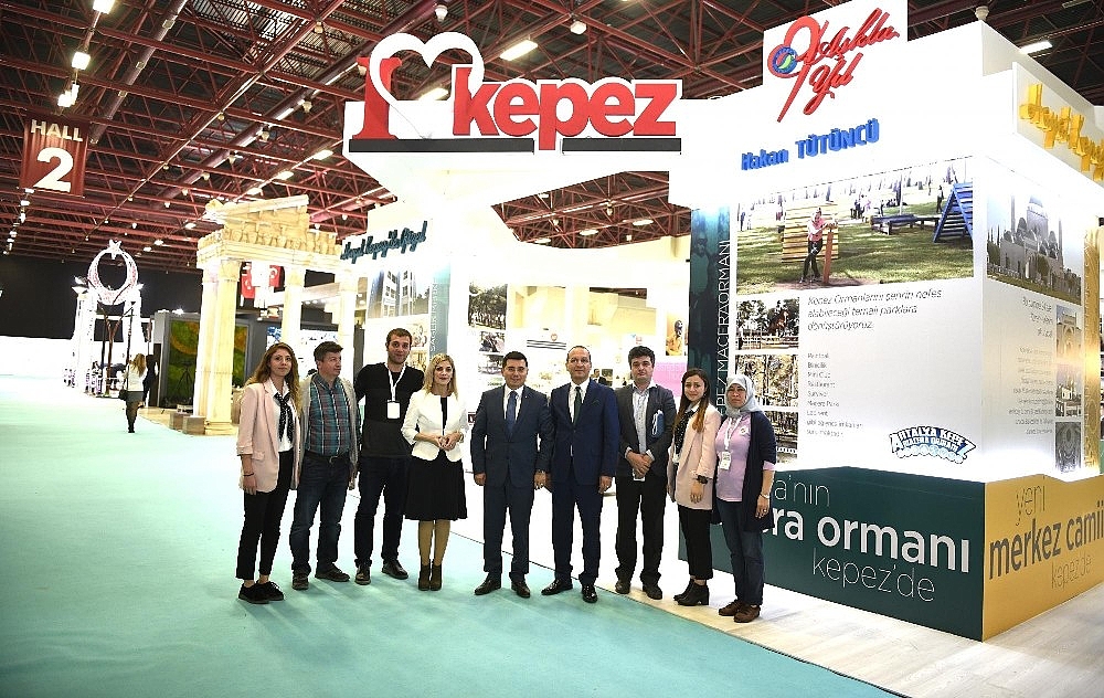 Kepez standına yoğun ilgi