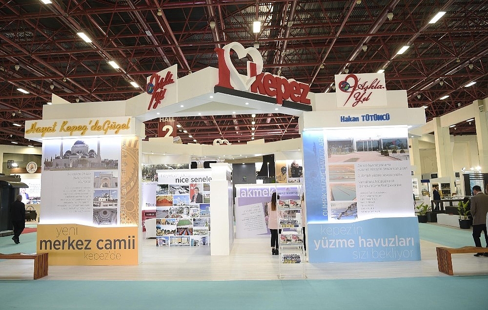 Kepez standına yoğun ilgi