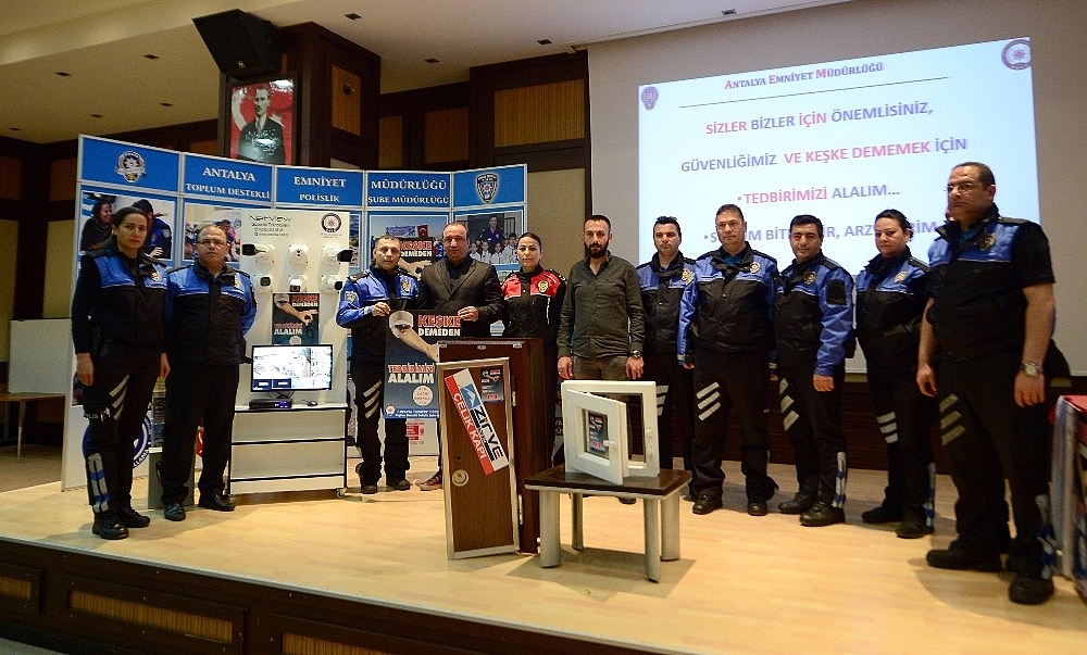 Antalya polisinden 'Keşke Demeden' Projesi