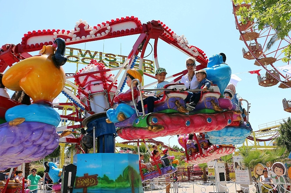 Bayram coşkusu Zıp Zıp Park'ta yaşandı
