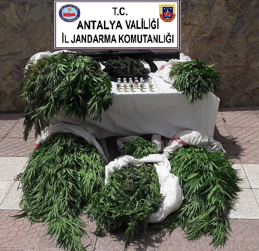 Antalya'da uyuşturucu operasyonu!
