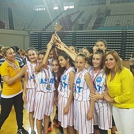 ASAT, basketbolda kupaları topladı