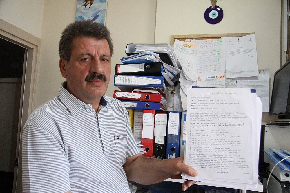 Bir yönetici, 47 dava, 50 soruşturma!