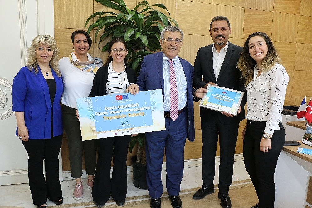 Deniz Gönüllüsü Projesi'ne destek