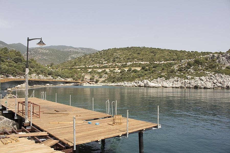 Finike Kadınlar Plajı hazır
