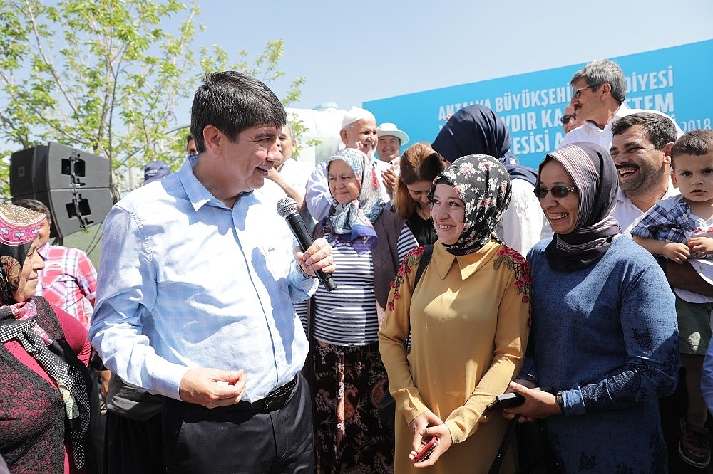 Kaş'ın Yaylaçavdır Mahallesi sulama suyuna kavuştu