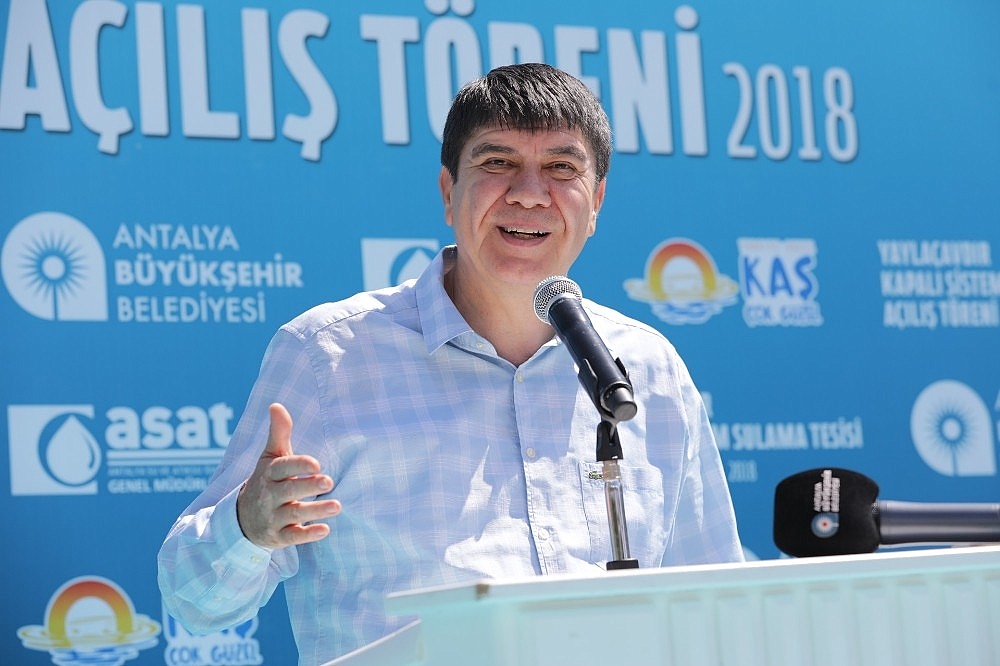Kaş'ın Yaylaçavdır Mahallesi sulama suyuna kavuştu