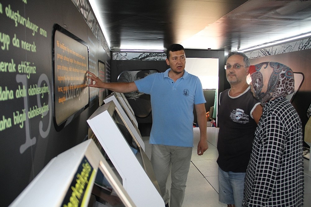 Narkotik Eğitim Tırı Alanya'da