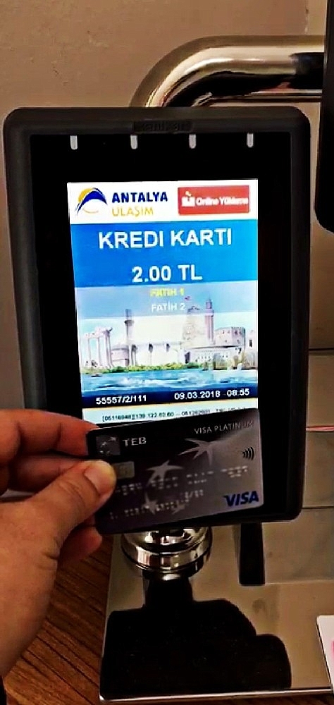 Ulaşımda kredi kartı dönemi