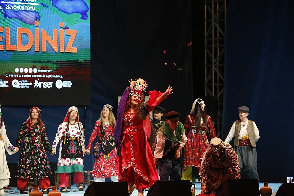 Yörük Festivali'nde kültür şöleni