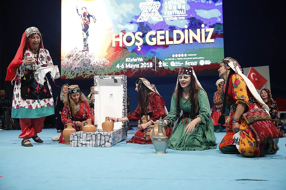 Yörük Festivali'nde kültür şöleni