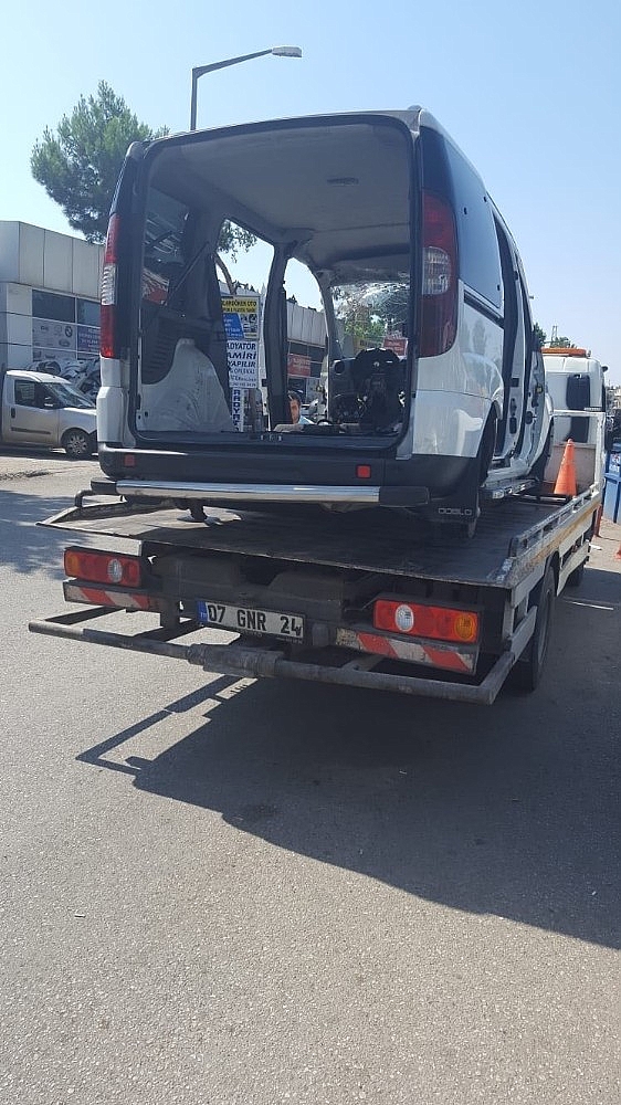 Antalya'da ikiz plaka ve change araç uygulaması