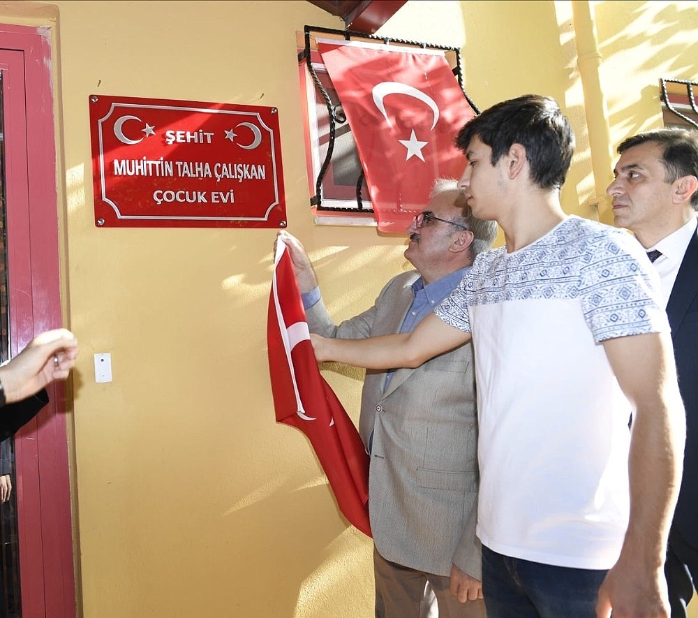 Antalya'da şehidin adı yetimhaneye verildi