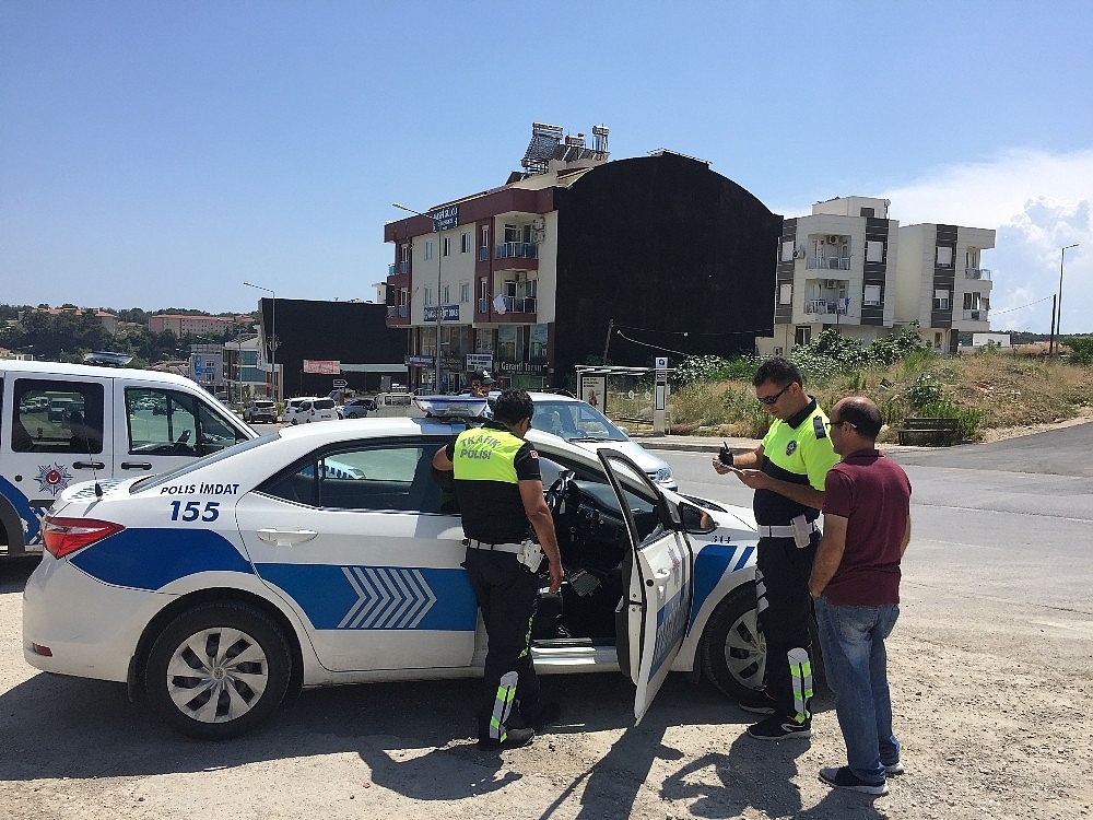 Antalya'da sürücüler seçici göz uygulaması ile denetlendi