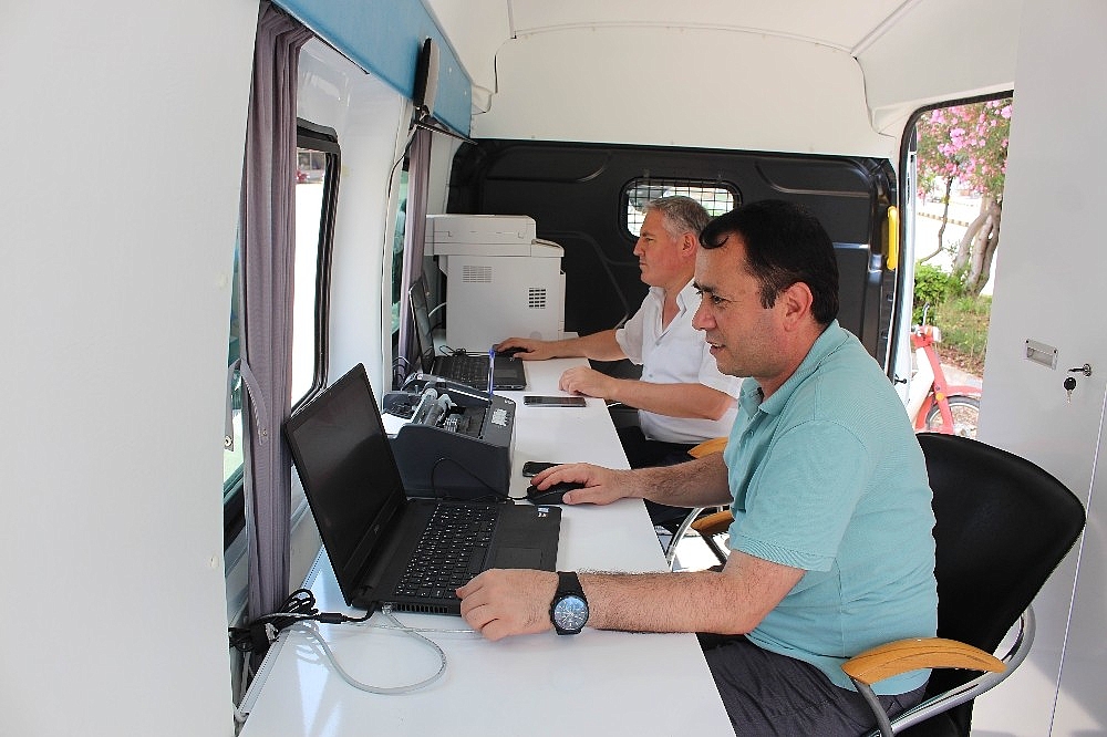 ASAT mobil aracı Manavgat'ta