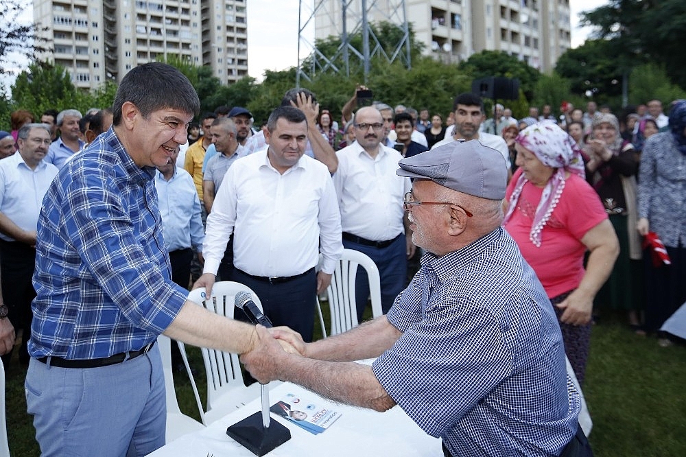 Döşemealtı TOKİ konutlarına raylı sistem müjdesi