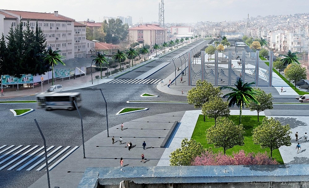 Kepez Kent Meydanı Projesi devam ediyor
