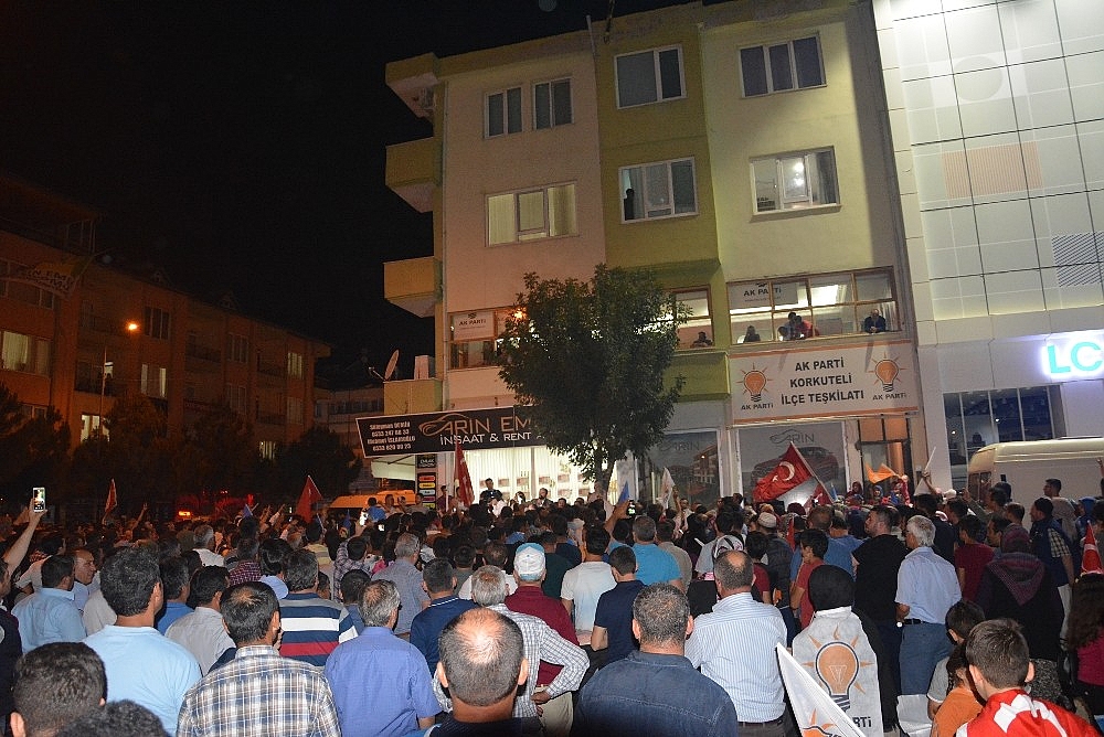 Korkuteli "Erdoğan" Dedi