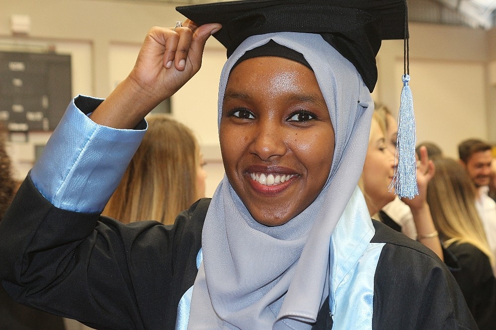 Mezuniyet için Somali'den Antalya'ya geldiler