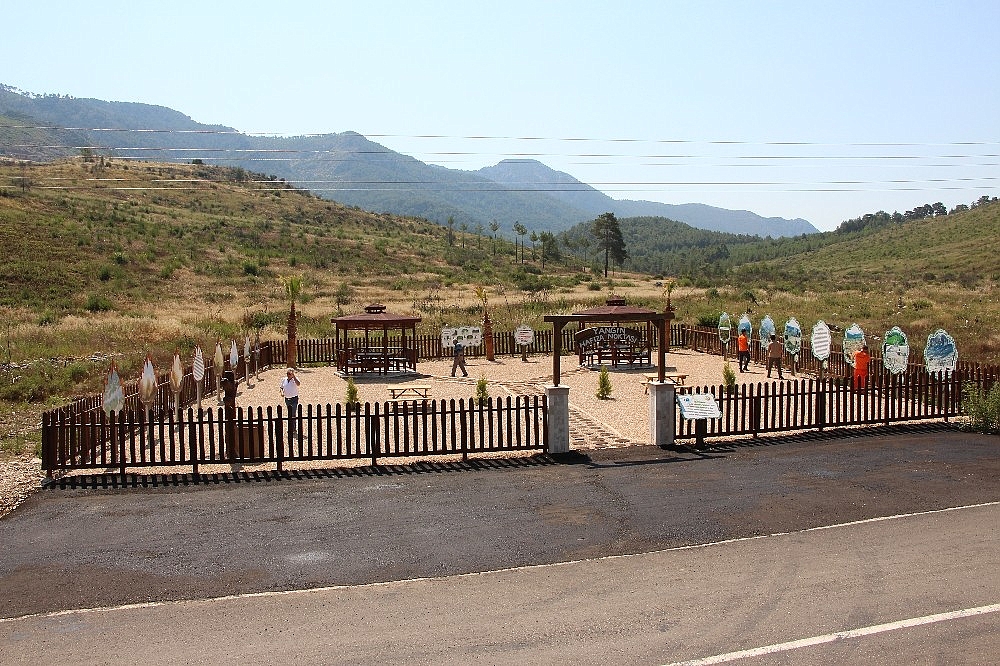 Olympos'ta yangın hafıza noktası oluşturuldu