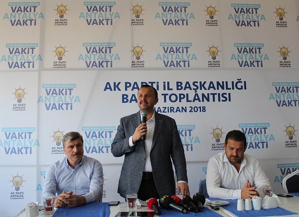 Taş: "Antalya AK Parti'nin kalesidir"