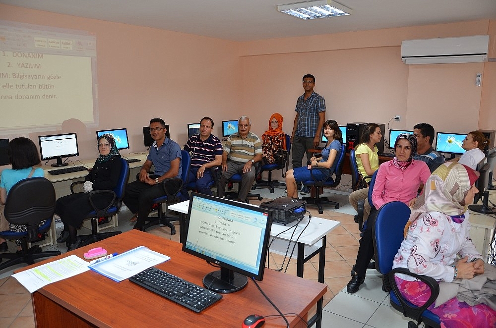 Alanya'da ASMEK'e büyük ilgi