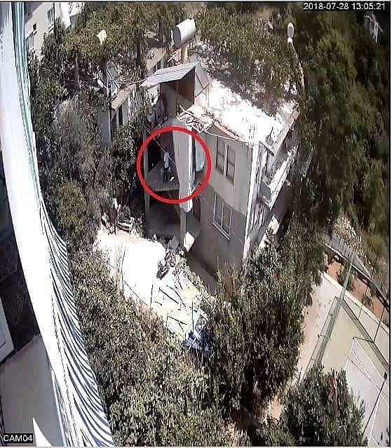 Alanya'da tüp hırsızlığı güvenlik kamerasında! (Videolu)