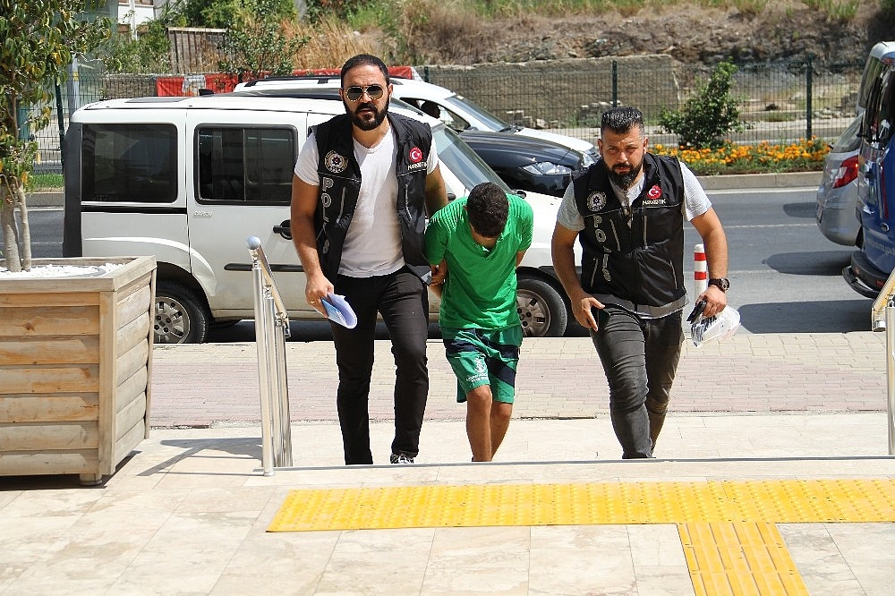 Alanya'da uyuşturucu operasyonu!