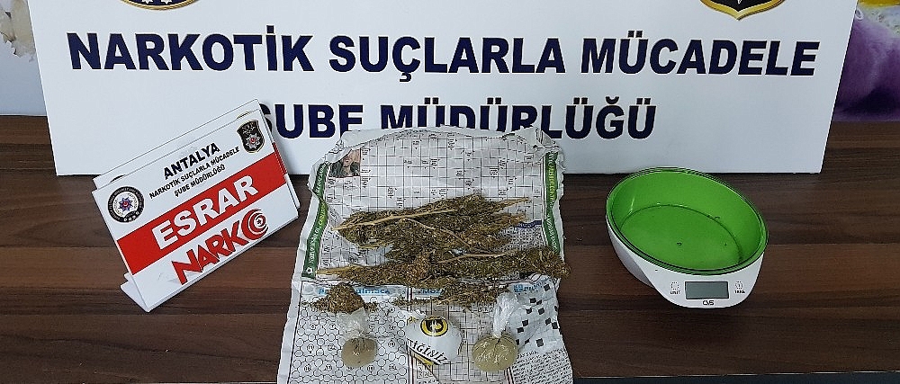 Antalya'da uyuşturucu operasyonları: 6 tutuklama!