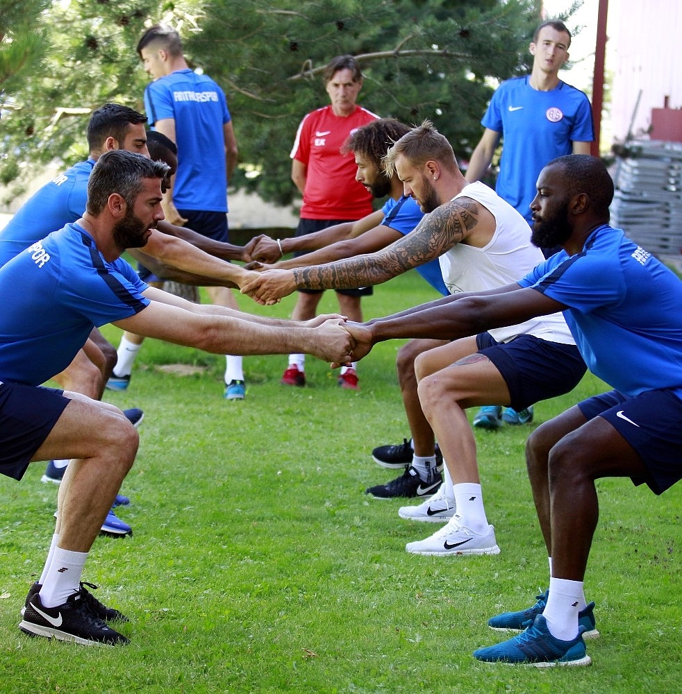 Antalyaspor, kuvvet çalışmaları yaptı