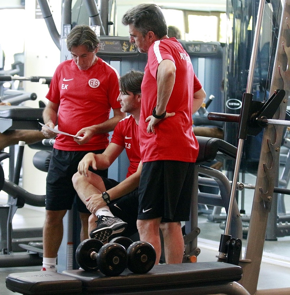 Antalyaspor, kuvvet çalışmaları yaptı