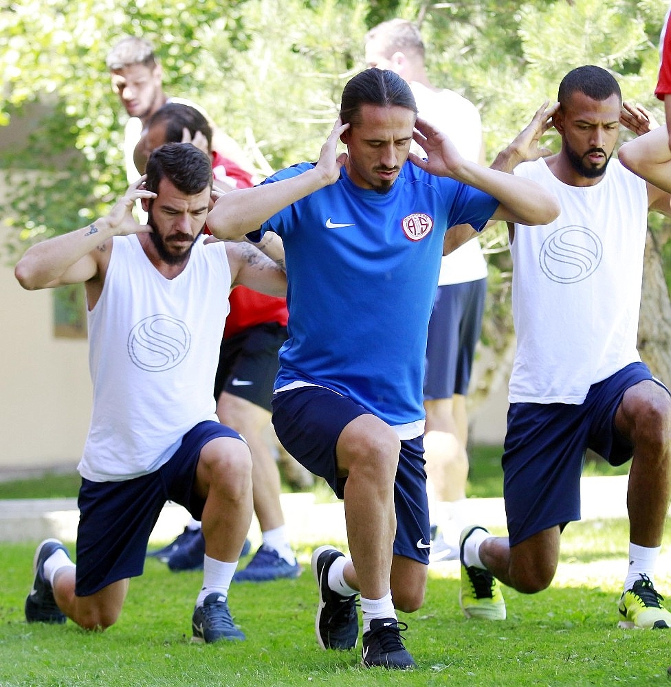 Antalyaspor, kuvvet çalışmaları yaptı
