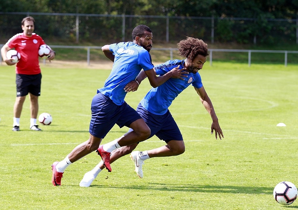 Antalyaspor taktik çalıştı