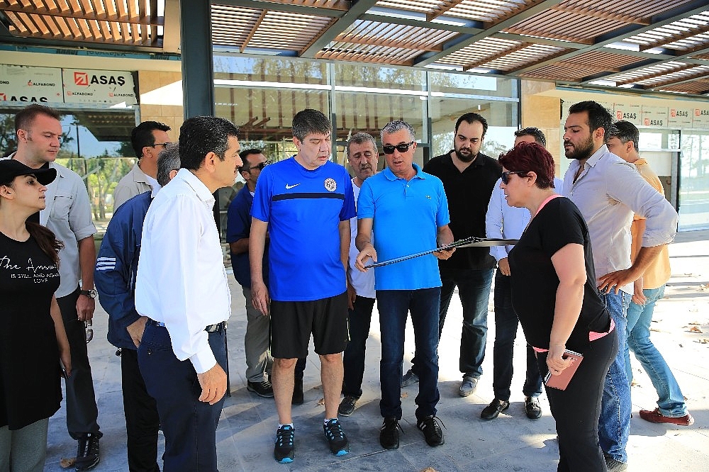 Başkan Türel, Konyaaltı Sahili'ni denetledi