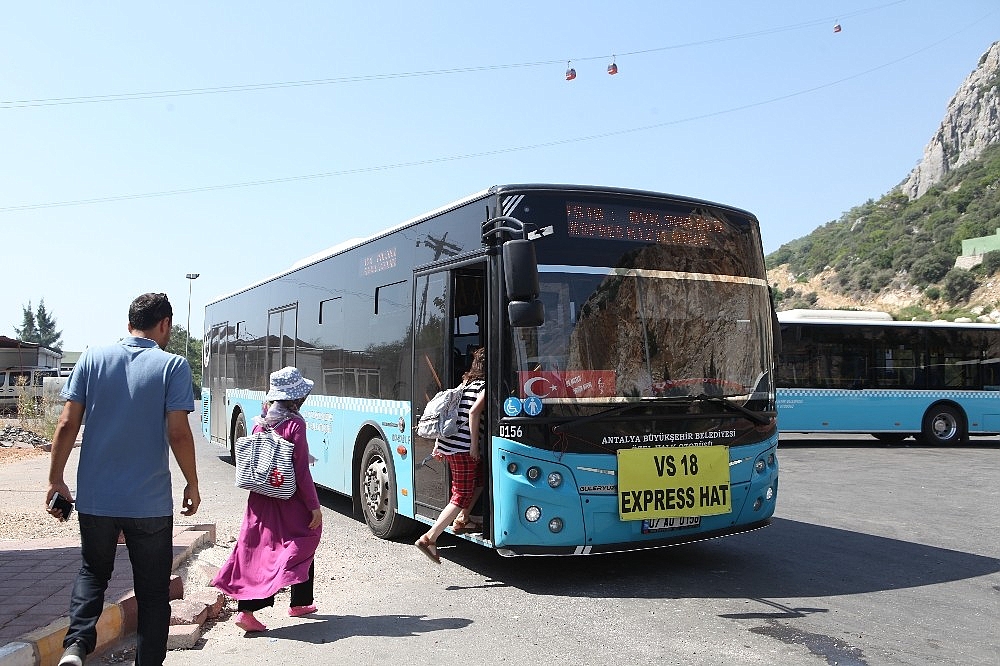 Ekspres hat 1 milyon 250 bin yolcu taşıdı