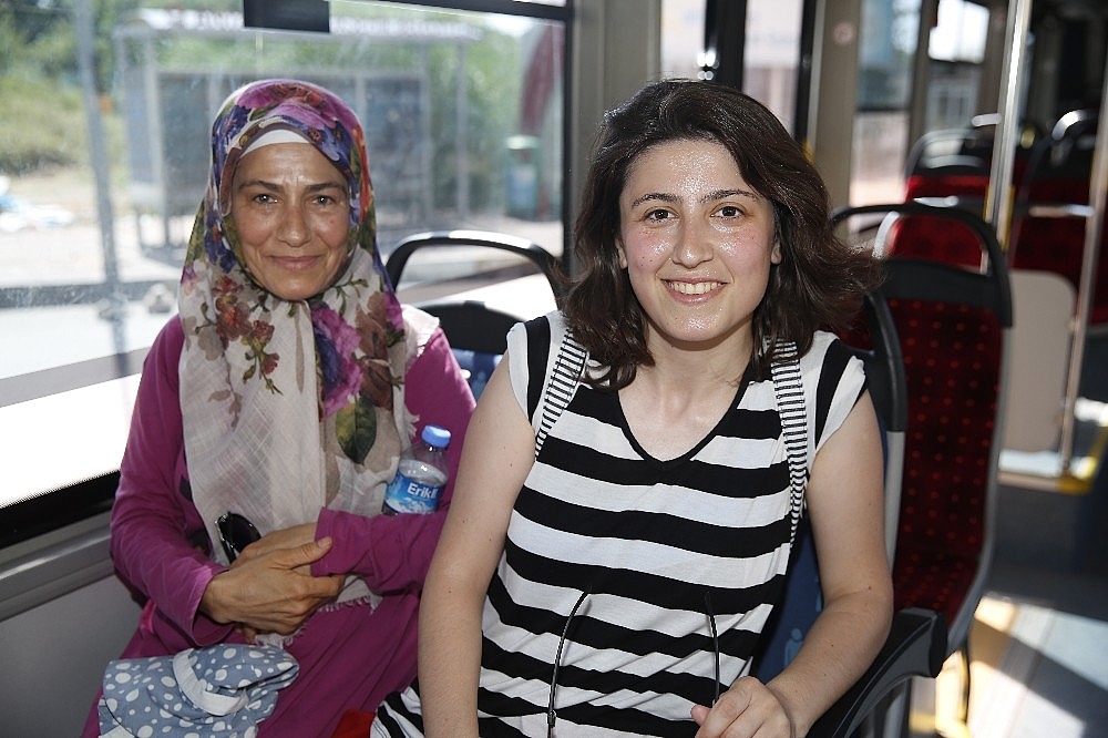 Ekspres hat 1 milyon 250 bin yolcu taşıdı