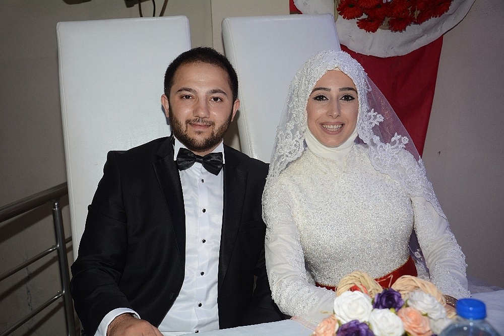 Gelini mehter takımıyla aldı