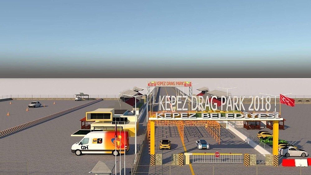 Kepez'e oto drag pisti