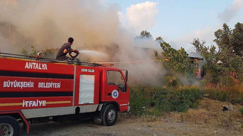 Gecekondu yangını korkuttu!