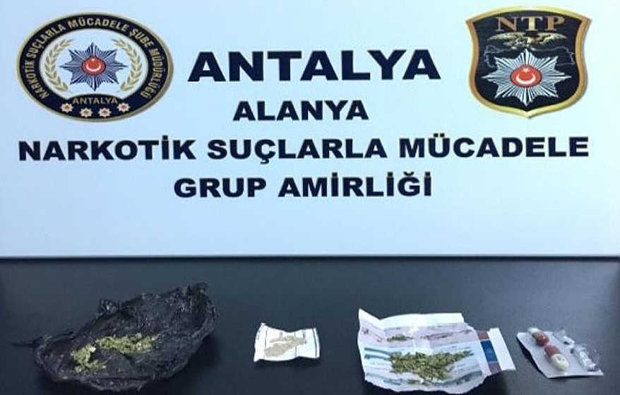 Alanya'da uyuşturucu operasyonu!