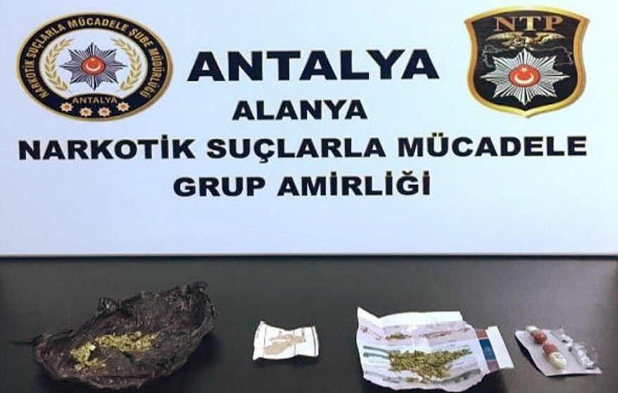 Alanya'da uyuşturucu operasyonu!