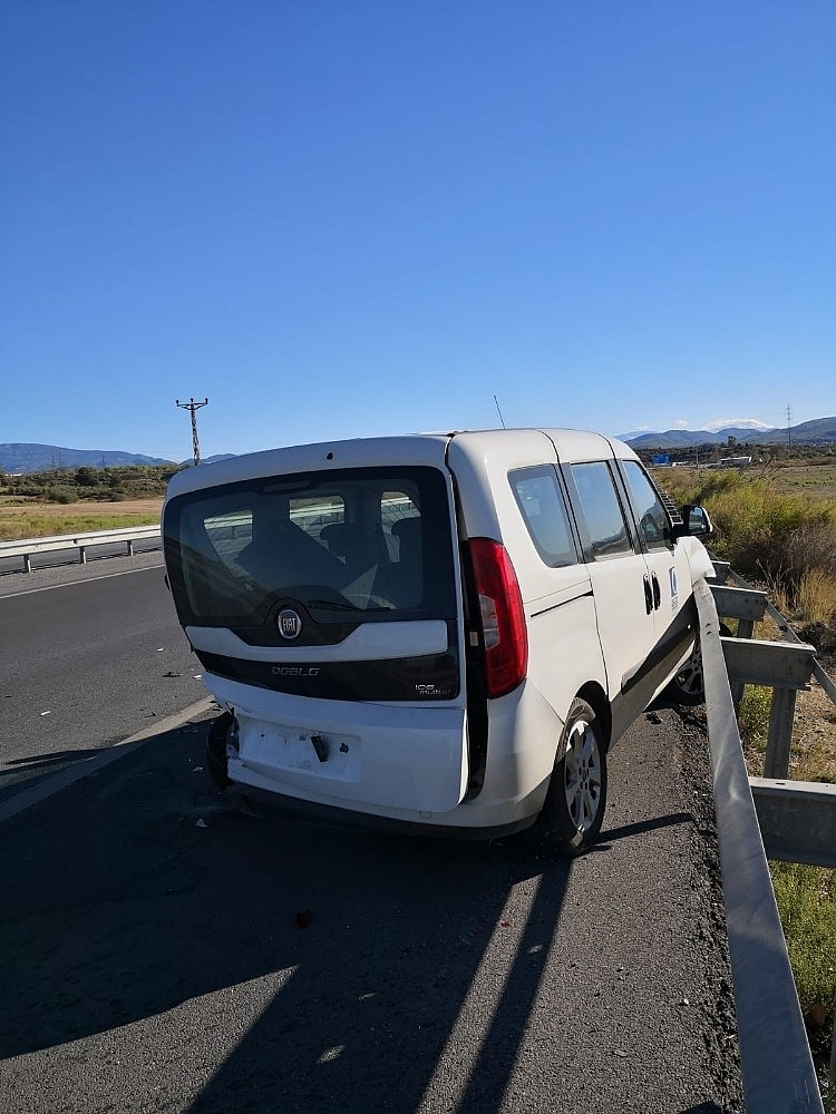 Antalya'da trafik kazası!