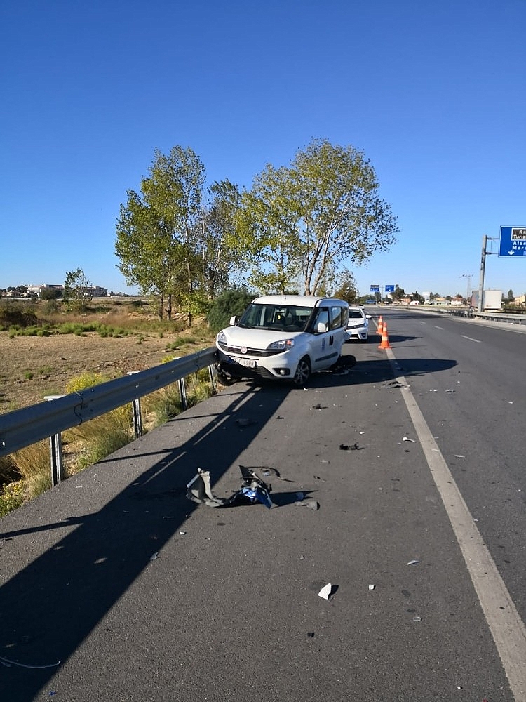 Antalya'da trafik kazası!