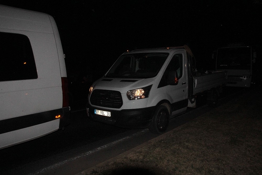 Antalya'da zincirleme kaza!