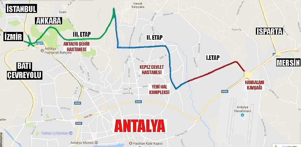 Doğu Çevreyolu'nda 2. etap tamamlandı