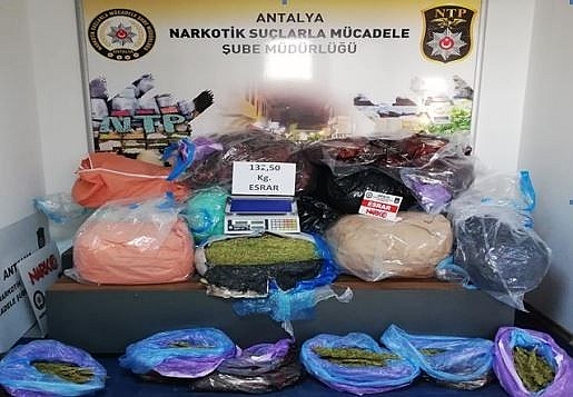 Ev değil uyuşturucu deposu!