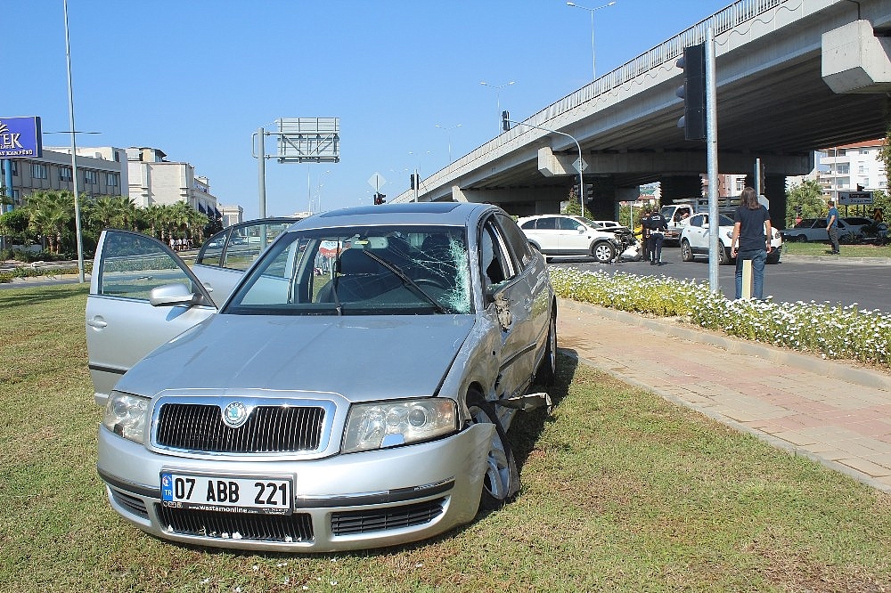 Manavgat'taki kaza ucuz atlatıldı!