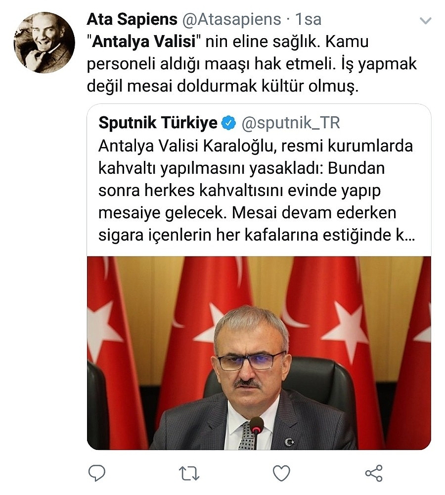 Mesai saatleri içinde sigara ve kahvaltıyı yasakladı, Twitter'da gündem oldu