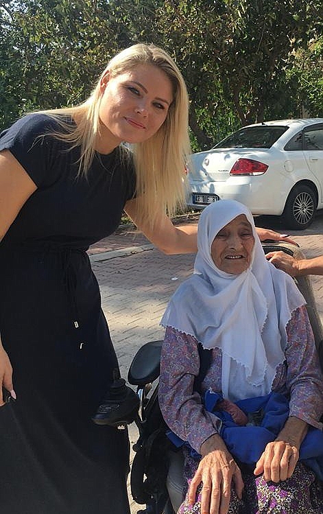 Rus gelin ihtiyaç sahiplerine umut oldu