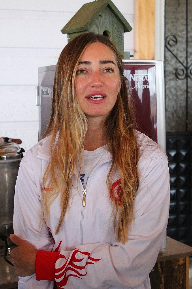 Şahika Ercümen'in dünya rekoru denemesine fırtına engeli ( Videolu)